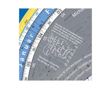 Oculum Verlag Sternkarte Drehbare Himmelskarte 29cm