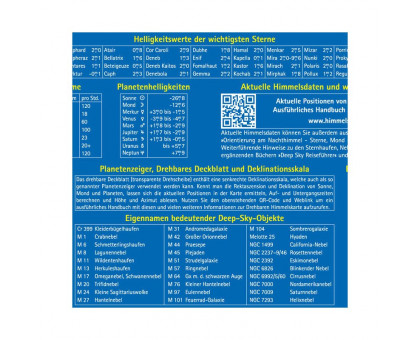 Oculum Verlag Sternkarte Drehbare Himmelskarte 29cm