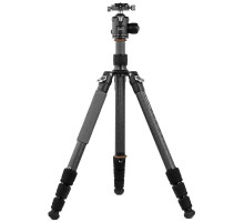 Omegon Pro 32mm carbon tripod including ball head