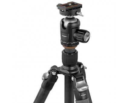 Omegon Pro 32mm carbon tripod including ball head
