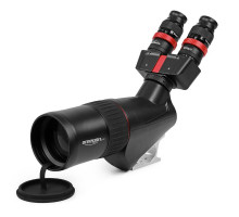 Omegon Spotting scope 40x80mm with binocular viewer