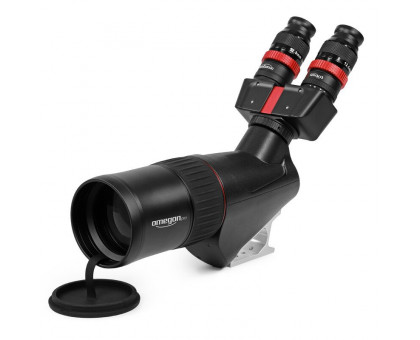 Omegon Spotting scope 40x80mm with binocular viewer