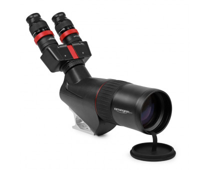 Omegon Spotting scope 40x80mm with binocular viewer