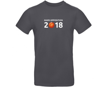 Omegon T-Shirt Mars Opposition 2018 - Size 3XL grey