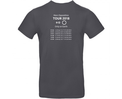 Omegon T-Shirt Mars Opposition 2018 - Size 3XL grey