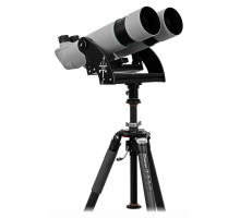 Omegon Brightsky 22x70 45° binoculars including Neptune fork mount with centre column and tripod