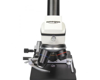 Omegon Microscope Mikroskopier-Set, MonoView 1200x,  Kamera, Mikroskopie Standardwerk, Präparationsausrüstung
