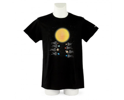 Omegon T-Shirt Info Planets - Size M