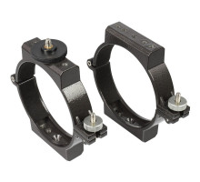 Omegon 100mm tube clamps for 102/660 telescope