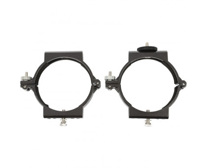 Omegon 100mm tube clamps for 102/660 telescope