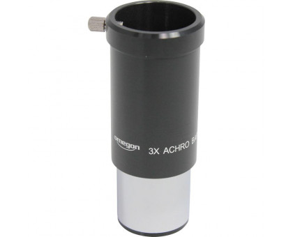Omegon 3x Barlow lens, achromatic, 1.25"