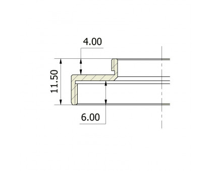 Omegon C-mount male to T2 adapter female