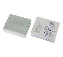 Omegon microscope slides with 2 wells, pack of 50