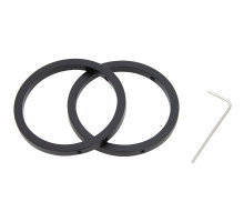 Omegon 2'' homofocal clamping rings (set of 2)