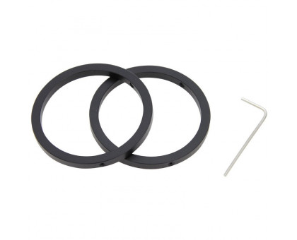 Omegon 2'' homofocal clamping rings (set of 2)