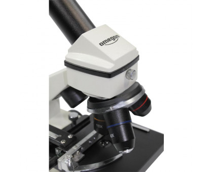 Omegon Microscope Mikroskopier-Set, MonoView 1200x, Kamera, Mikroskopie Standardwerk, Präparationsausrüstung