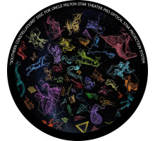 Omegon Disc for the Star Theatre Pro with Southern Constellations motif