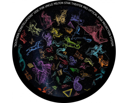 Omegon Disc for the Star Theatre Pro with Southern Constellations motif
