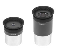 Omegon K 10mm and K 25mm eyepiece set