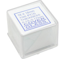 Omegon coverslips, 18x18mm