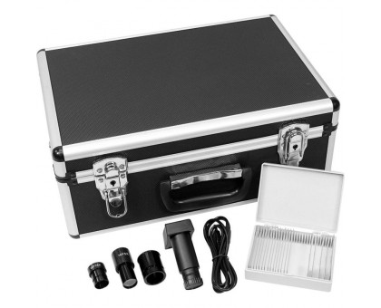 Omegon Microscope MonoView, MonoVision, camera, achromate, 1536x, LED