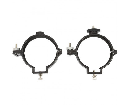 Omegon 90mm tube clamps for 80/400 telescope