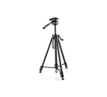 Omegon aluminium tripod with tilt head, black