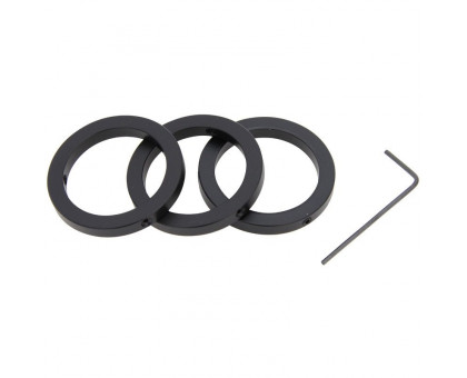 Omegon 1.25'' parfocal clamping rings (set of 3)