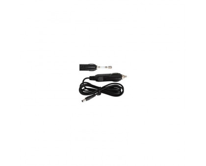 Omegon 12V 3A car battery cable (3m) for car cigarette lighter socket