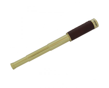Omegon 12x30 brass telescope