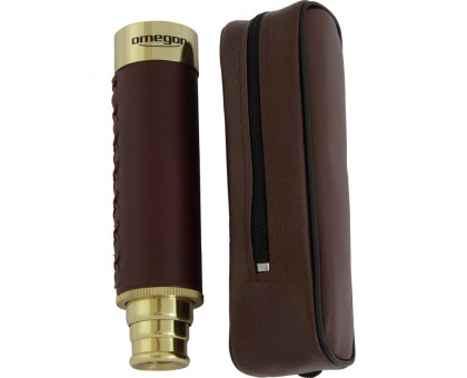 Omegon 12x30 brass telescope