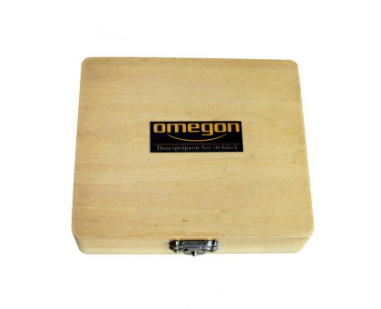 Omegon Prepared slide set, 20 slides in a wooden box