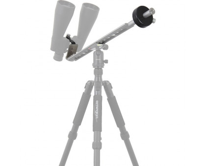Omegon binocular mount with counterweight