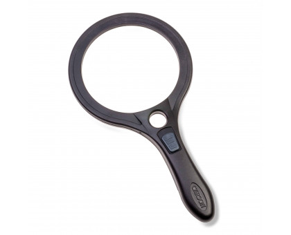 Lumé Series™ 2x Power 4.5″ Acrylic Lens COB LED Lighted Magnifier