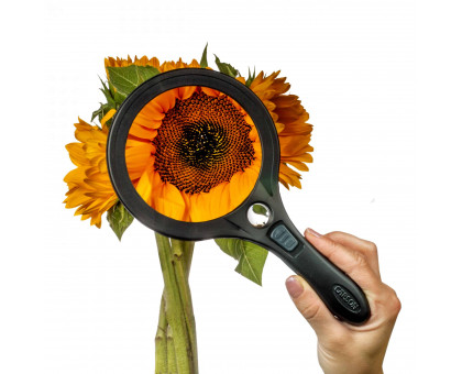 Lumé Series™ 2x Power 4.5″ Acrylic Lens COB LED Lighted Magnifier