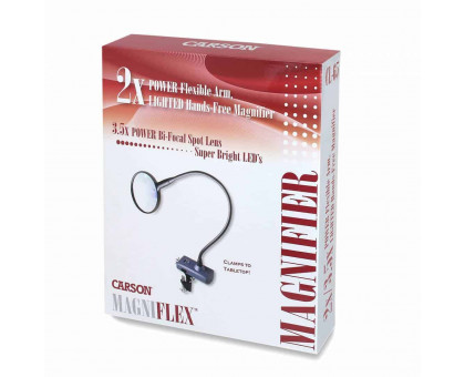 MagniFlex™ Hands Free Tabletop Mounted Clamp-On Magnifier