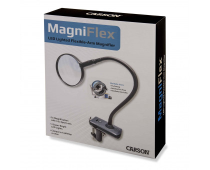 MagniFlex™ Hands Free Tabletop Mounted Clamp-On Magnifier