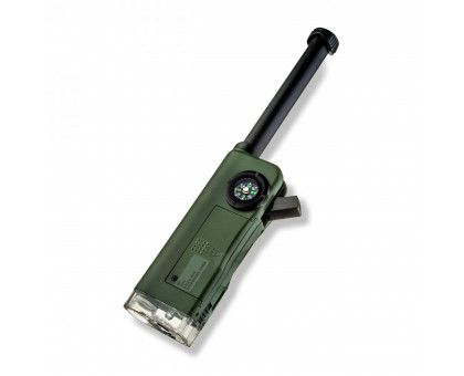 X-Scope™ Kids 7-Function Multi-Purpose Optical Pocket Tool with 30x Microscope, 8x Telescope, 9x Fold-Out Magnifier, Flashlight, Signal Whistle, Directional Compass and Digital Clock