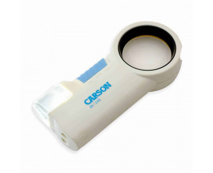 Серія PRO MagniFlash™ 9x з 1,5-дюймовим асферичним об'єктивом зі світлодіодним підсвічуванням, збільшувальним склом і ліхтариком