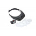 DeskBrite ™ Mini 3X Мощность 2,25 "Светодиодная Лупа со светодиодной подсветкой и настольная лампа