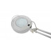 DeskBrite ™ Mini 3X Мощность 2,25 "Светодиодная Лупа со светодиодной подсветкой и настольная лампа
