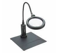 MagniFlex Pro™ 2x Power Светодиодная Гибкая лупа на гусиной шее с магнитным основанием