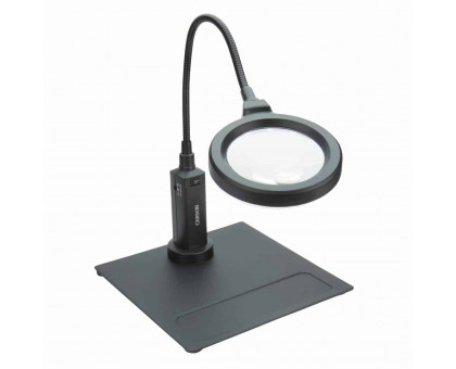 MagniFlex Pro™ 2x Power Світлодіодна гнучка лупа На гусячій шиї з магнітною основою