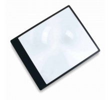 MagniSheet ™ 2x Потужність 8,25 х 10,75 дюйма гнучка Лупа Френеля для сторінок
