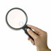 MagniView™ 2x Power 3.5″ Acrylic Lens Compact and Lightweight Hand-Held Magnifiers with Spot Lens