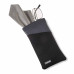 Eyeglass Pouch with Built-in Microfiber Cloth