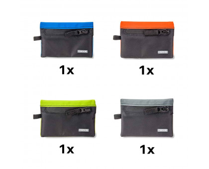 Water Resistant Floating Wallet Assorted Pack of 4