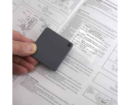 MagniFlip™ Plus 2,5 X / 5X / 7X відкидна лупа з вбудованим захисним чохлом