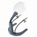 HelpingHands™ 2x Power 4.3″ LED Magnifier Stand and Hands-Free Magnifier Station with Fully Adjustable Clamps
