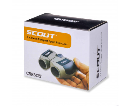 Компактний і легкий спортивний бінокль Scout™ серії 8x22 мм